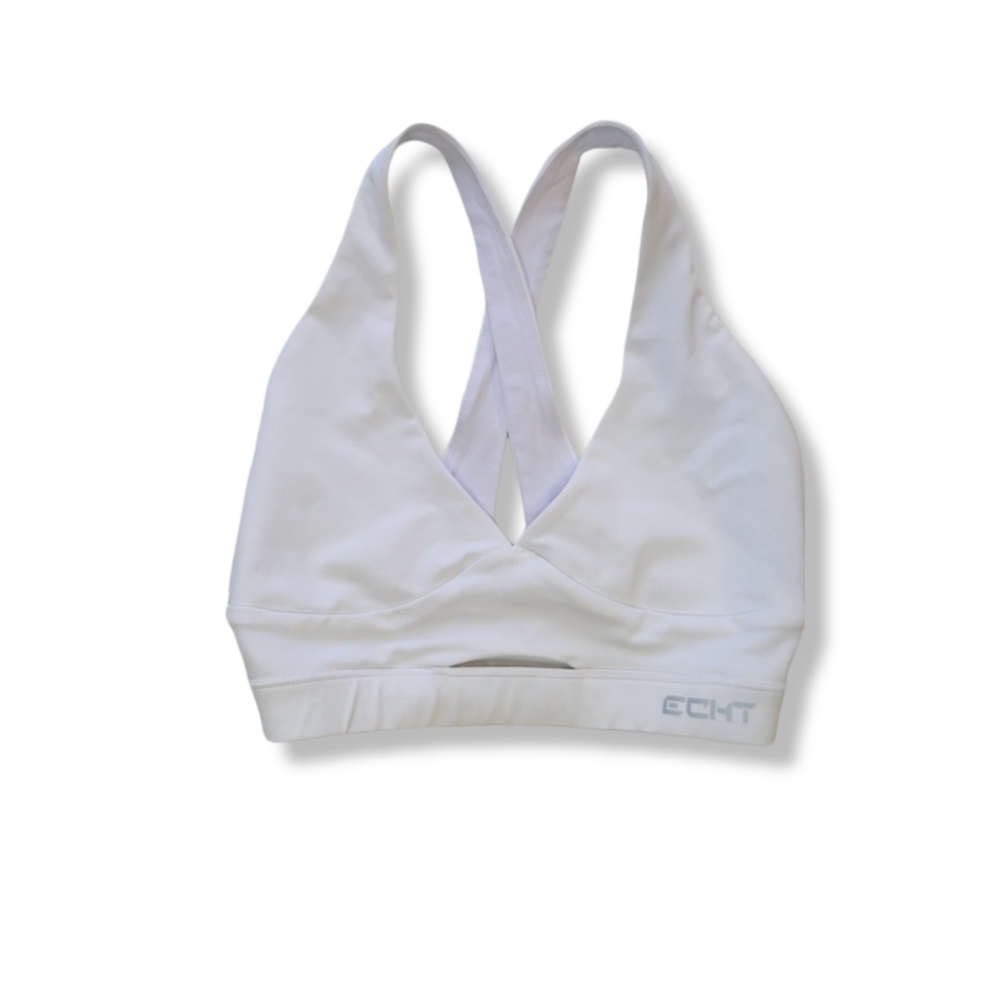 ECHT White Sports Bra